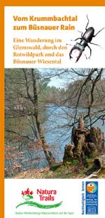 Titelbild des Natura-Trail-Faltblattes