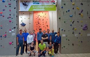 Teilnehmer des Ausbildungslehrgangs für Trainer C Sportklettern  Teilnehmer des Ausbildungslehrgangs für Trainer C Sportklettern